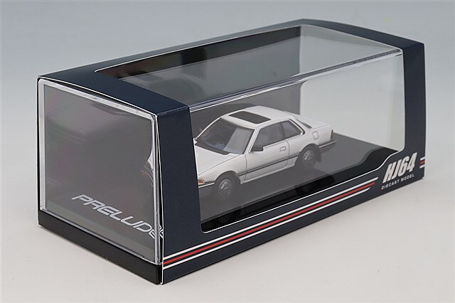 ホビージャパン 1/64 ホンダ プレリュード XX AB 前期型 ホワイト
