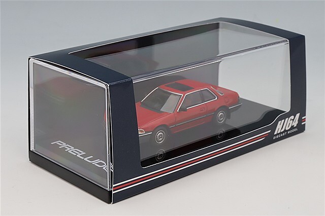 ホビージャパン 1/64 ホンダ プレリュード AB 前期型 純正オプション