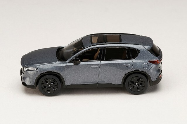 Mazda CX-5 マシーングレープレミアムメタリック ミニカー ☆予約品☆ ホビージャパン 1/64 マツダ CX-5 マシーングレー