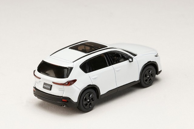 ましまし ☆予約品☆ ホビージャパン 1/64 マツダ CX-5 ロジウムホワイト