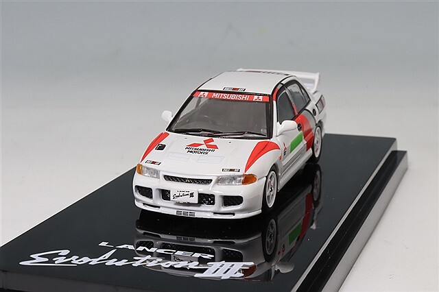 宮沢模型流通限定】 ホビージャパン 1/64 三菱 ランサー RS