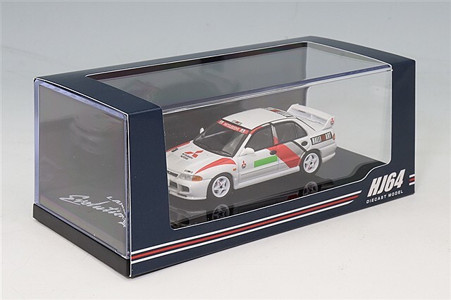 宮沢模型流通限定】 ホビージャパン 1/64 三菱 ランサー RS