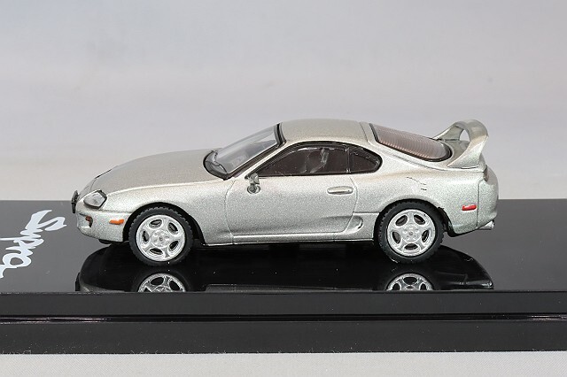 【美品】ユージン トヨタ スープラ JZA80 シルバー 1/18 トヨタ スープラ （JZA80） RZ Silver[イグニッション