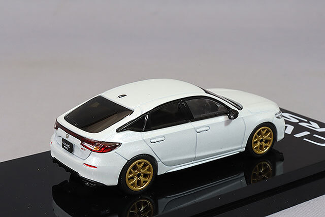ホビージャパン 1/43 ホンダシビックtype R(ホワイト) 1/43 ホンダ シビック TYPE R (FL5) チャンピオンシップホワイト
