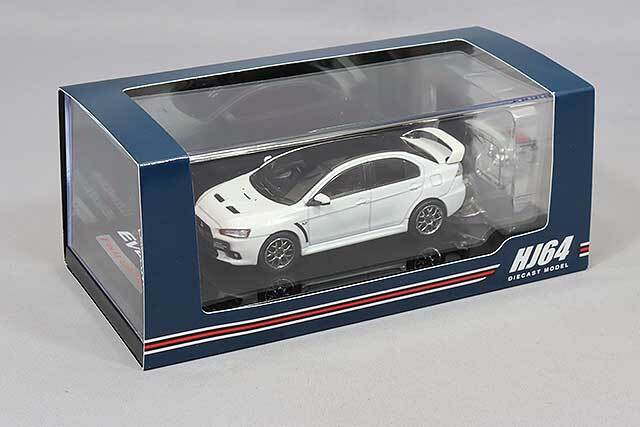 ホビージャパン 1/64 三菱 ランサーエボリューション X ファイナル