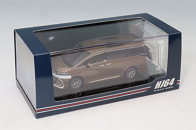 ホビージャパン 1/64 トヨタ アルファード Z (H40W) / 純正オプション