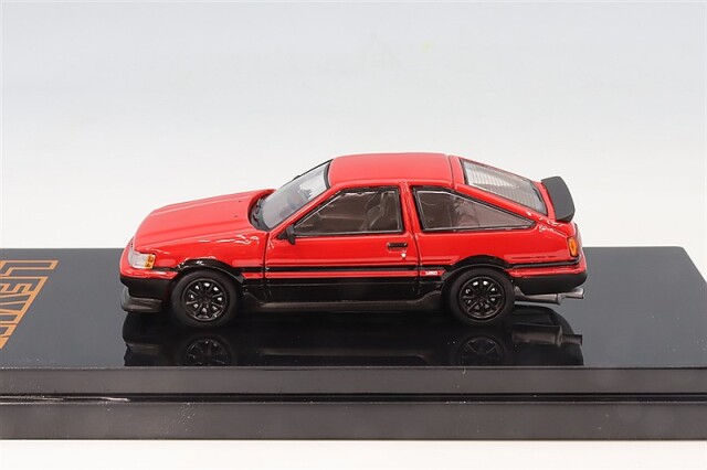 【あっぴー】 ホビージャパン 1/64 トヨタ カローラ レビン AE86 3ドア カスタム