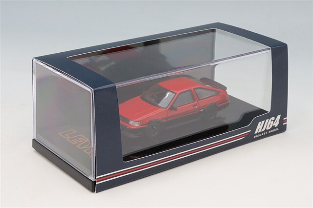 ホビージャパン 1/64 トヨタ カローラ レビン AE86 3ドア カスタム