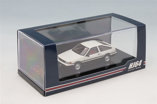 ホビージャパン 1/64 トヨタ カローラ レビン AE86 3ドア GT APEX 1983