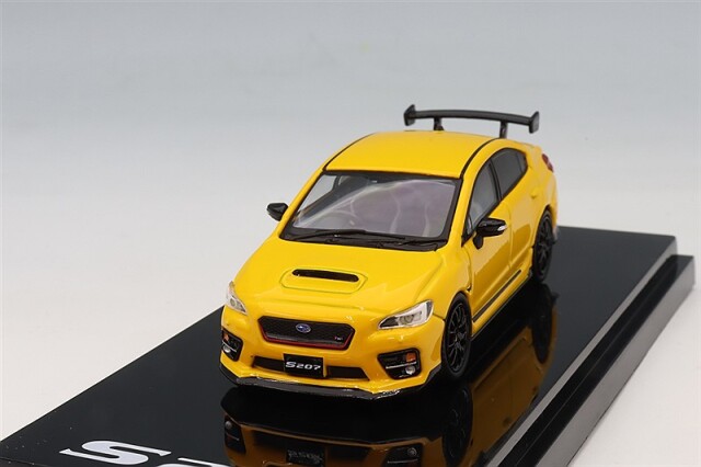 ホビージャパン 1/64 スバル S207 NBRチャレンジパッケージ イエロー
