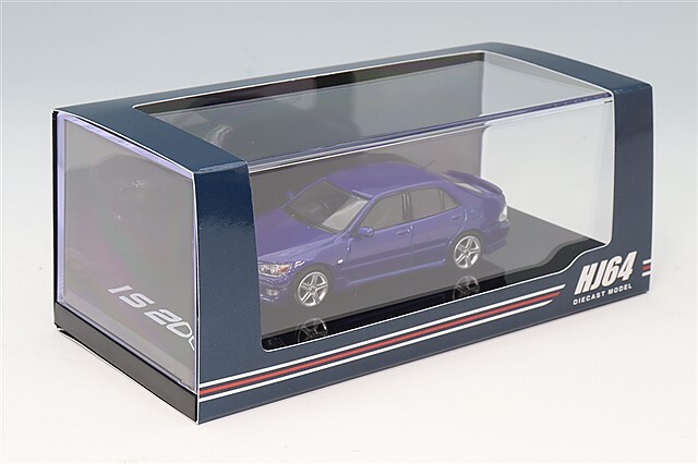 ホビージャパン 1/64 レクサス IS 200 (E10) 1999 ブルー