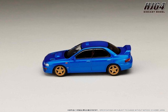 ☆予約品☆ ホビージャパン 1/64 スバル インプレッサ WRX タイプRA
