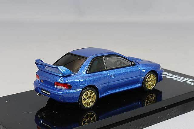ホビージャパン スバル インプレッサ 22B STiバージョン GC8改 グレー ホビージャパン 1/64 スバル インプレッサ 22B Sti Ver. (GC8改