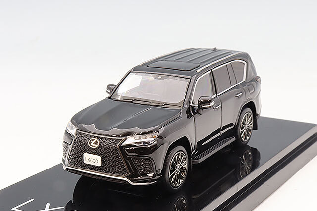 ホビージャパン 1/64 レクサス LX600 Fスポーツ グラファイト ブラック