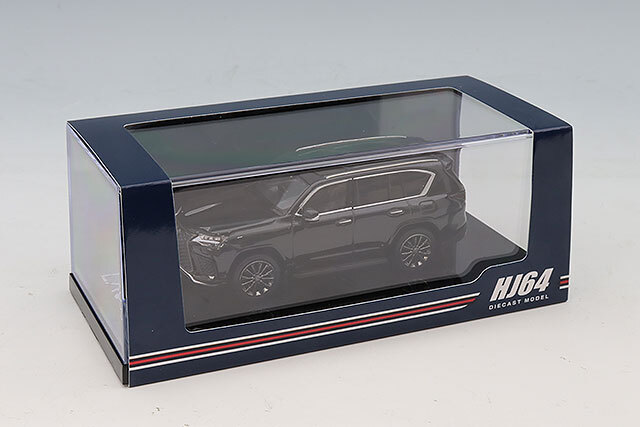 ホビージャパン 1/64 レクサス LX600 Fスポーツ グラファイト ブラック