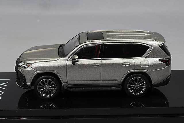 ホビージャパン 1/64 レクサス LX600 F スポーツ ソニックチタニウム