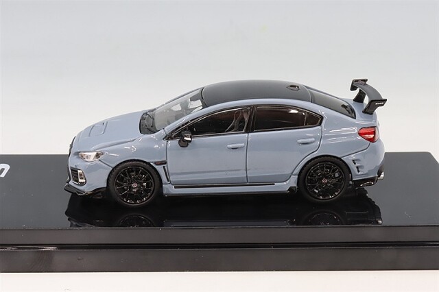 イグニッションモデル　SUBARU S208 Cool Gray Khaki ホビージャパン 1/64 スバル S208 NBRチャレンジパッケージ クール