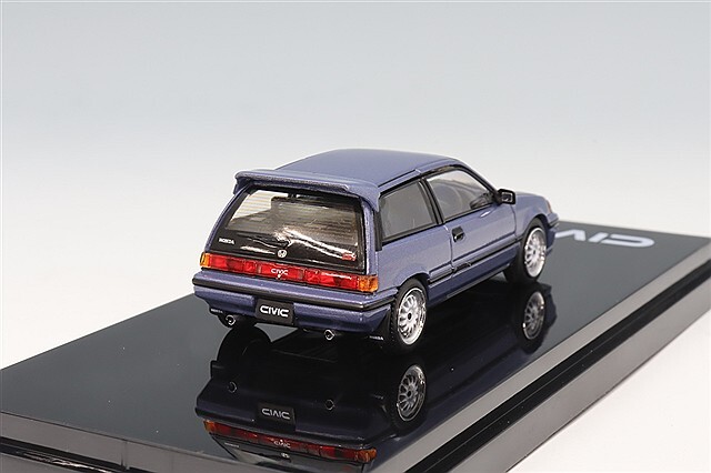 ホビージャパン 1/64 ホンダ シビック (AT) 後期型 JDMストリー