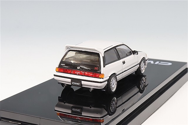 ホビージャパン 1/64 ホンダ シビック (AT) 後期型 JDMストリー