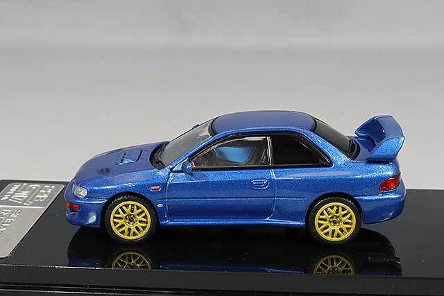 Hobby JAPAN 1/64 スバル インプレッサ 22B 造り上げ STi