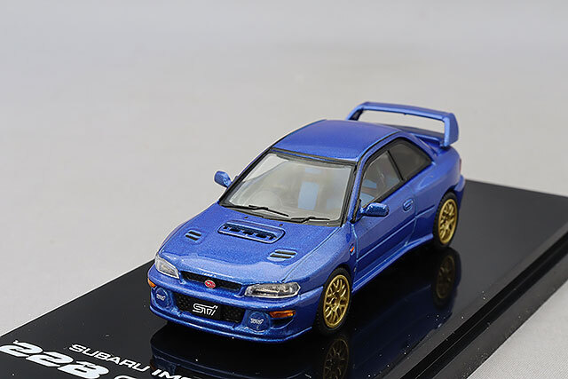 ホビージャパン スバル インプレッサ 22B STiバージョン GC8改 グレー ホビージャパン 1/64 スバル インプレッサ 22B Sti Ver. (GC8改
