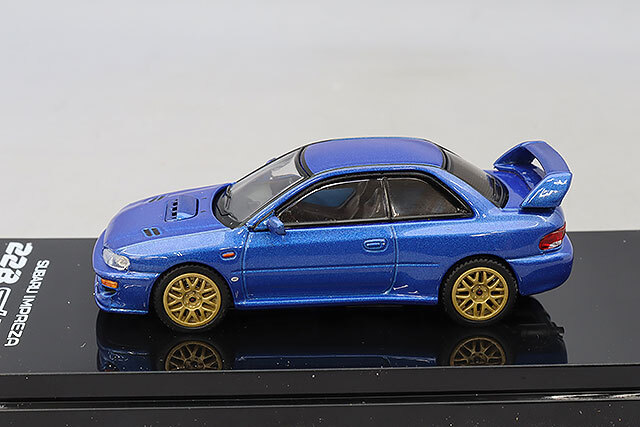 4L-273 ホビージャパン 1/64 スバル インプレッサ 22B STi ホビージャパン 1/64 スバル インプレッサ PURE SPORTS COUPE