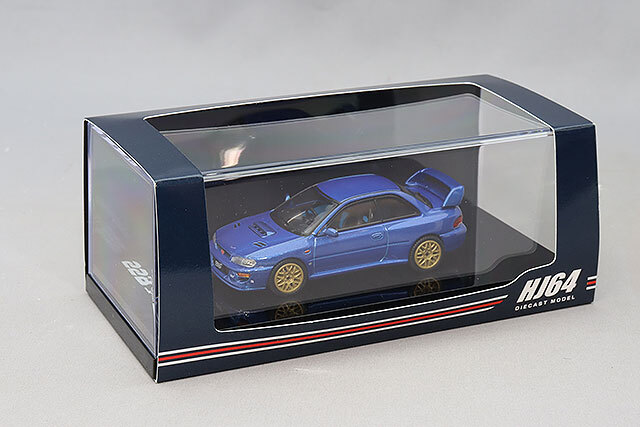 【未開封】インプレッサ  クロームブルー  60周年【限定3000個】 ASC MA020 スバル インプレッサ 22B-Stiバージョン クローム