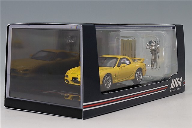 ホビージャパン 1/64 マツダ RX-7 (FD3S) タイプR バサーストR