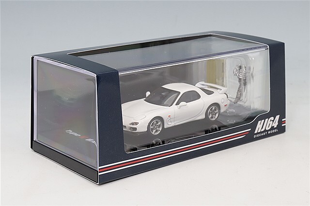 ホビージャパン 1/64 マツダ RX-7 (FD3S) タイプR バサースト エンジン