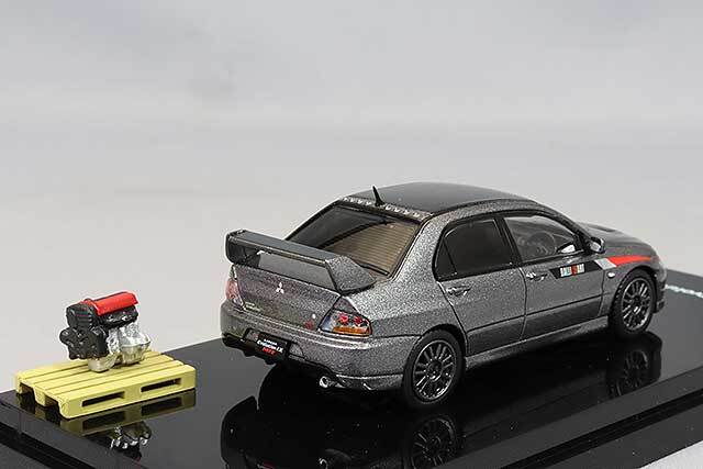 TOMY エアロアールシー　ランサーセット 1/64 三菱ランサー GSR エボリューション 5 (CP9A) 1998
