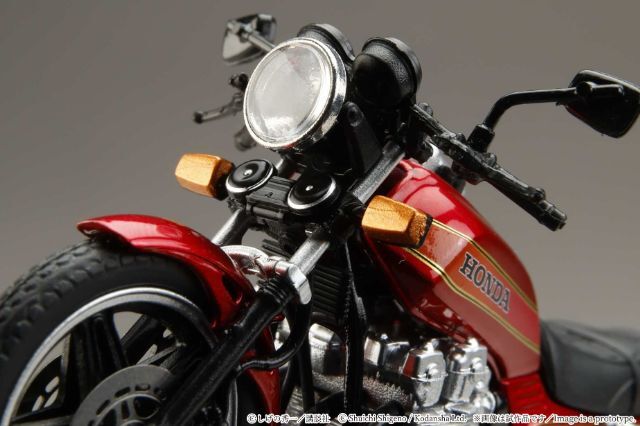 ☆予約品☆ ホビージャパン 1/24 ホンダ CB750F 後期角ミラー バリバリ