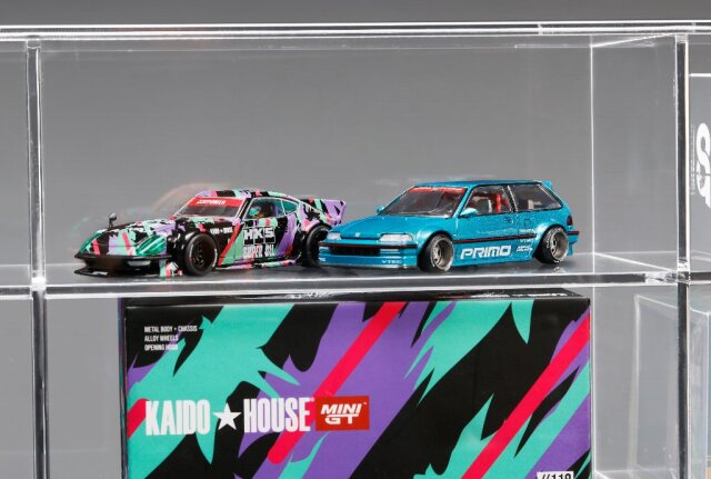 ホビージャパン コレクションミニカーショーケース Lサイズ