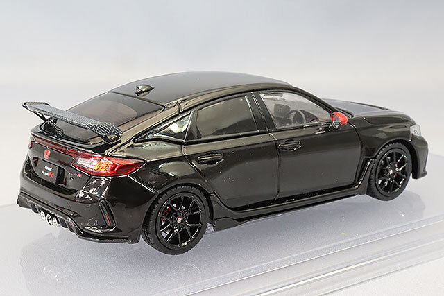 ホビージャパン 1/43 シビックtype R オプション装着車(ブラック) 1/43 ホンダ シビック TYPE R (FL5) 純正オプション装着車