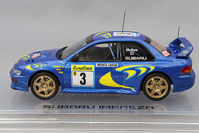 ホビージャパン スバル インプレッサ WRC 1997 #3　モンテカルロ Amazon | ホビージャパン(HobbyJAPAN) 1/64 スバル インプレッサ
