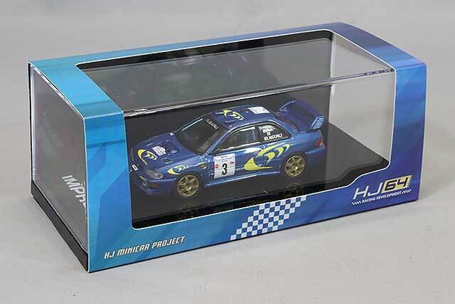 ホビージャパン 1/64 スバル インプレッサ WRC 1997 ツールドコルス #3 