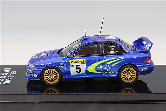 ハル① ホビージャパン 1/64 スバル インプレッサ WRC 1999 モンテカルロ