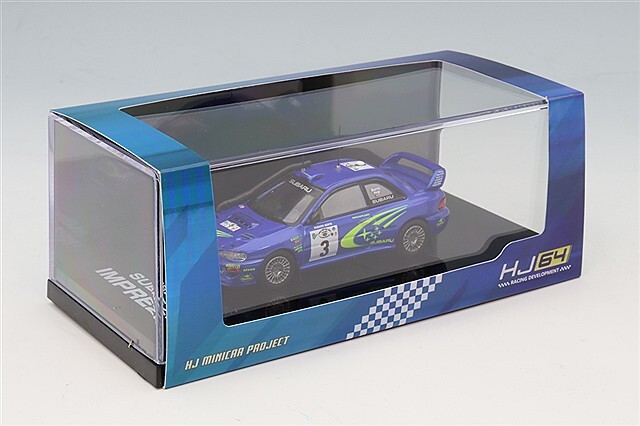 ホビージャパン 1/64 スバル インプレッサ WRC 2000 サファリ ラリー