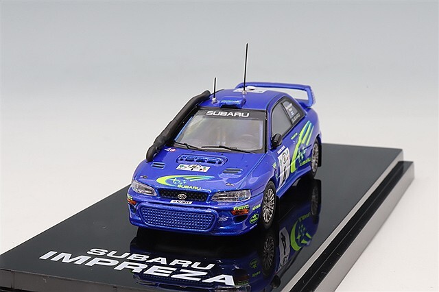ホビージャパン 1/64 スバル インプレッサ WRC 2000 サファリ ラリー 2