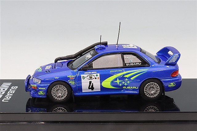 ホビージャパン 1/64 スバル インプレッサ WRC 2000 サファリ ラリー 2