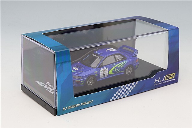 ホビージャパン 1/64 スバル インプレッサ WRC 2000 サファリ ラリー 2