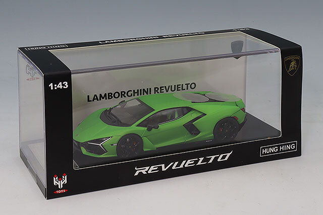 HUNG HING TOYS 1/43 ランボルギーニ レヴエルト グリーン