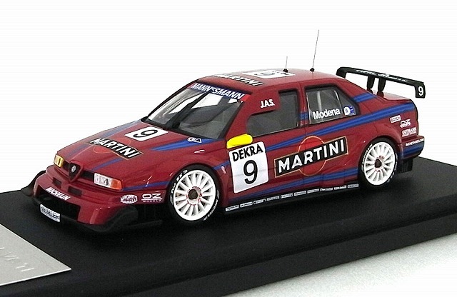 絶版hpi Alfa Romeo 155 V6 TI 2台セット　保護ケース付 hpi 1/43 アルファロメオ 155 V6 TI 1996 ITC 鈴鹿仕様 #9 S