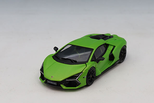 【希少】HUNG HING TOYS 1/64 ランボルギーニ レヴエルト ☆予約品☆ HUNG HING TOYS 1/64 ランボルギーニ レヴエルト グリーン