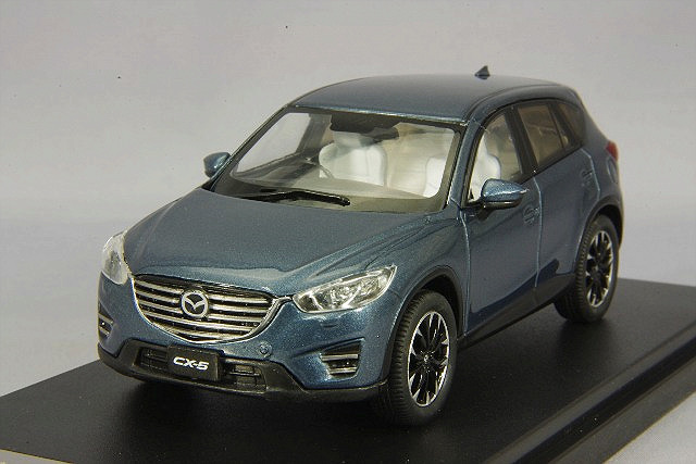 ハイストーリー 1/43 マツダ CX-5 2015 ブルーリフレックスマイカ  