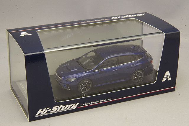 ハイストーリー 1/43 スバル レヴォーグ GT-H (2020) ラピスブルー