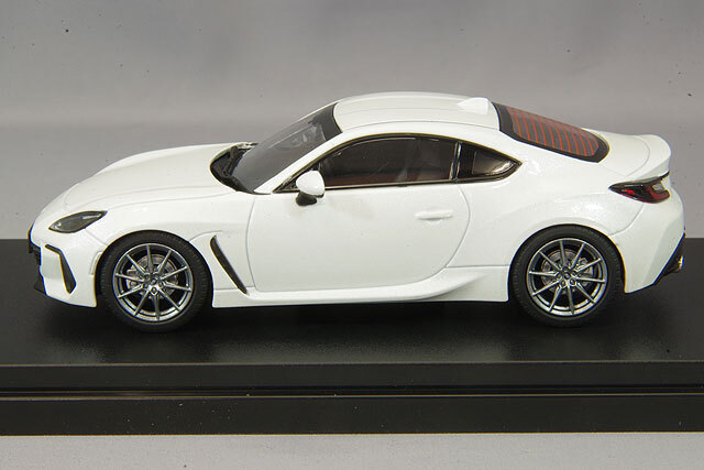 ☆ ハイストーリー 1/43 スバル BRZ S (2021) クリスタルホワイトパール 【ダイキャスト製】