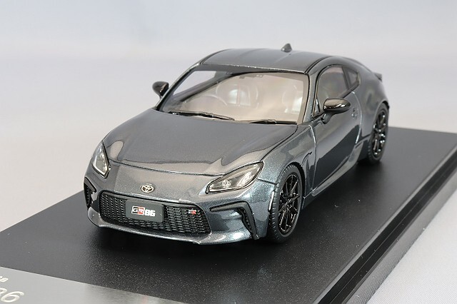 ハイストーリー 1/43 トヨタ GR86 RZ (2021) マグネタイト 