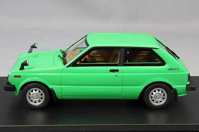 ハイストーリー 1/43 トヨタ スターレット S 1978 グリーン