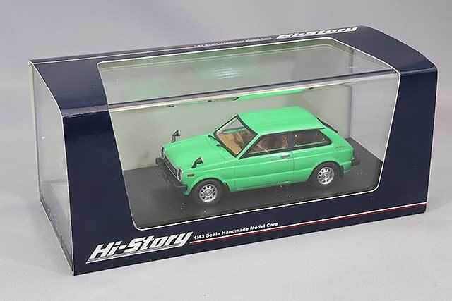 ハイストーリー 1/43 トヨタ スターレット S 1978 グリーン