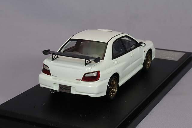1/43 ハイストーリー インプレッサ S202 sti 2002 青 白 黄 ハイストーリー 1/43 スバル インプレッサ S202 STi ver. (2002